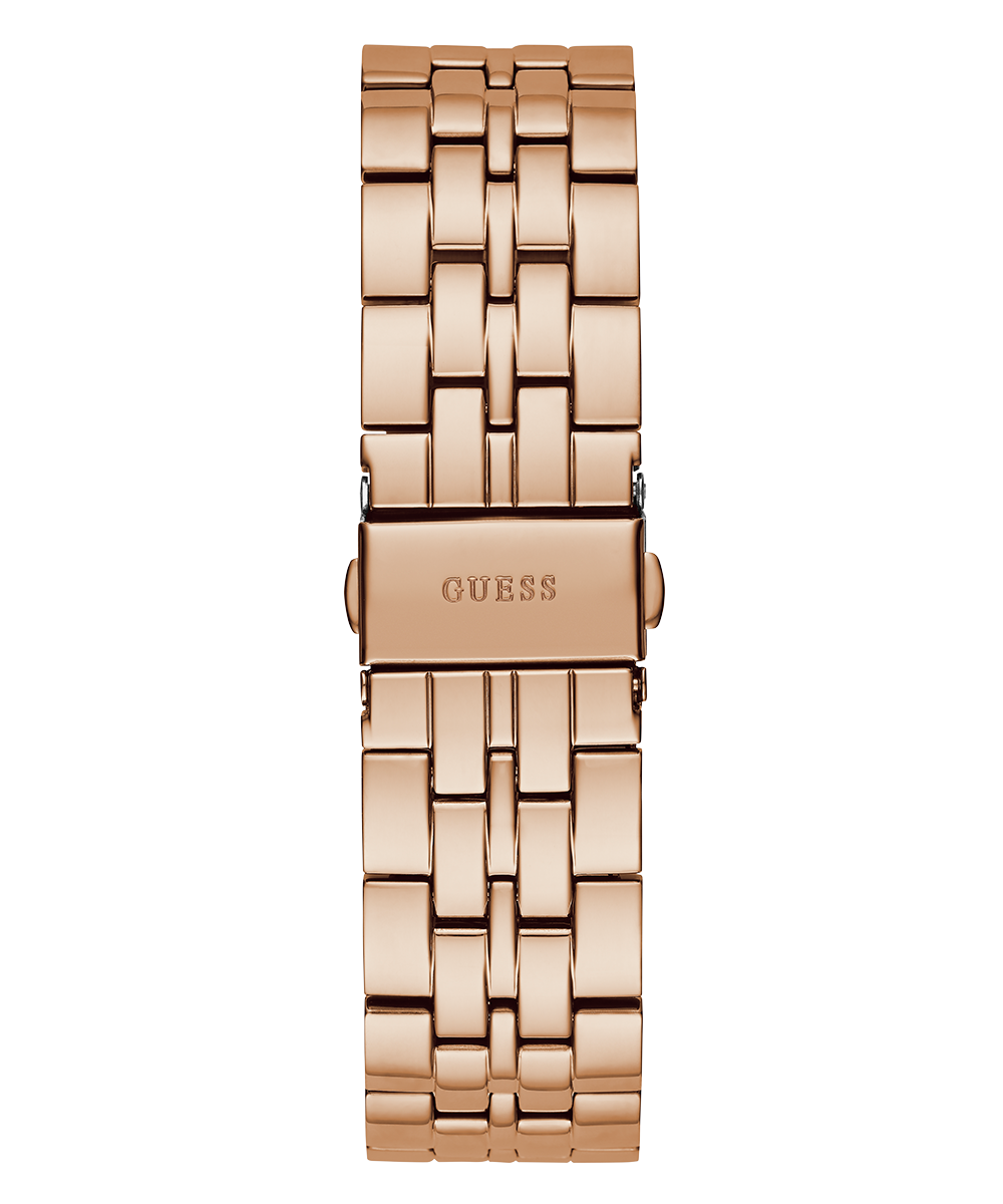 GUESS Ladies Rose Gold Tone Multi-function Watch