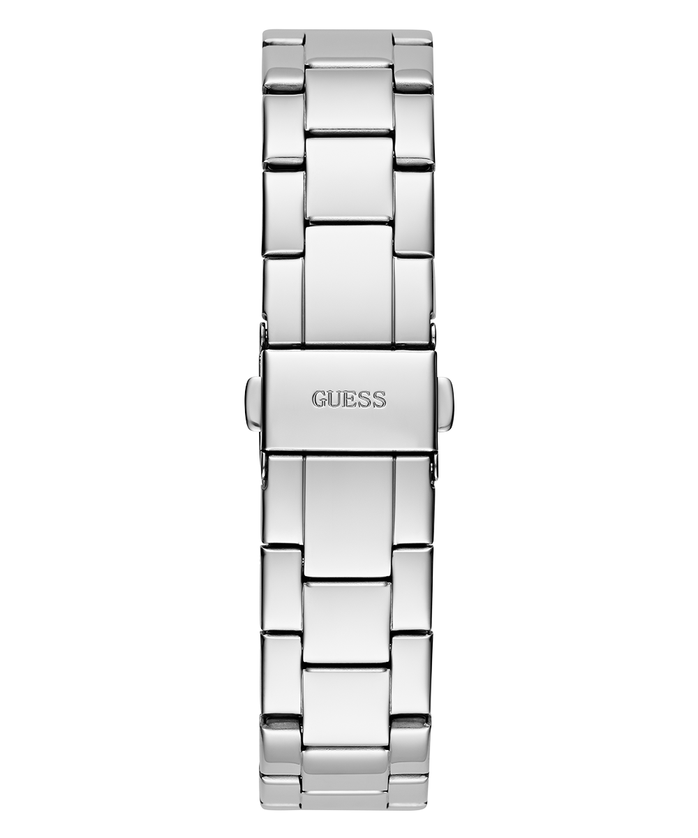 GUESS Ladies Silver Tone Multi-function Watch