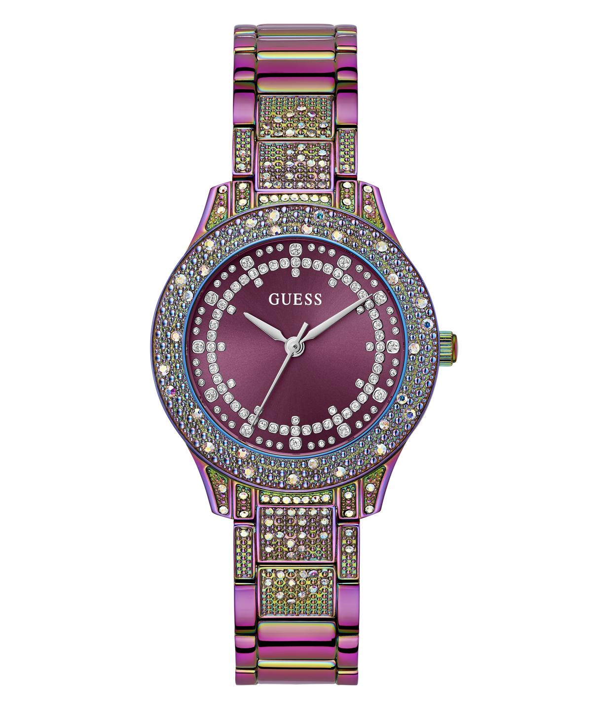 GUESS Ladies Iridescent Analog Watch