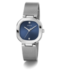 GUESS Ladies Silver Tone Analog Watch