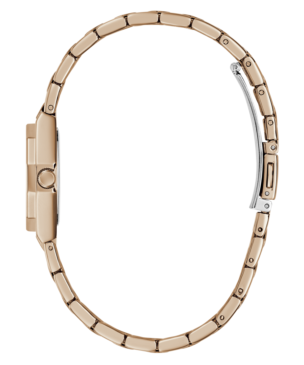 GUESS Ladies Rose Gold Tone Analog Watch