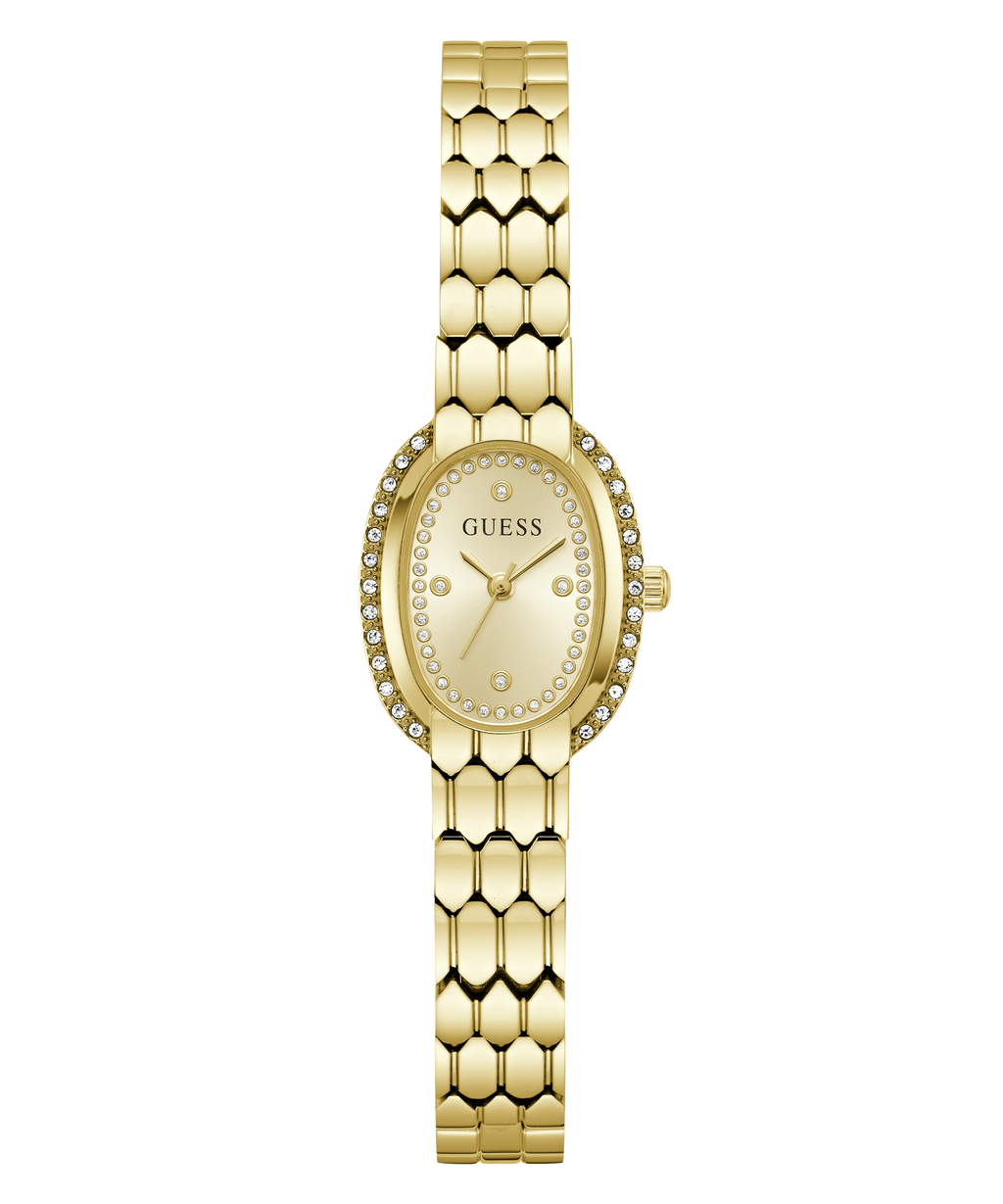 GUESS Ladies Viola Gold Tone Analog Watch