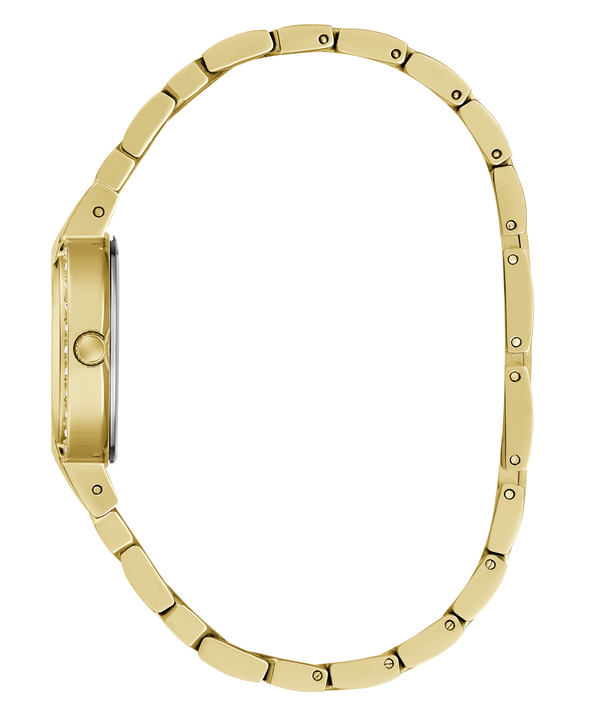 GUESS Ladies Viola Gold Tone Analog Watch