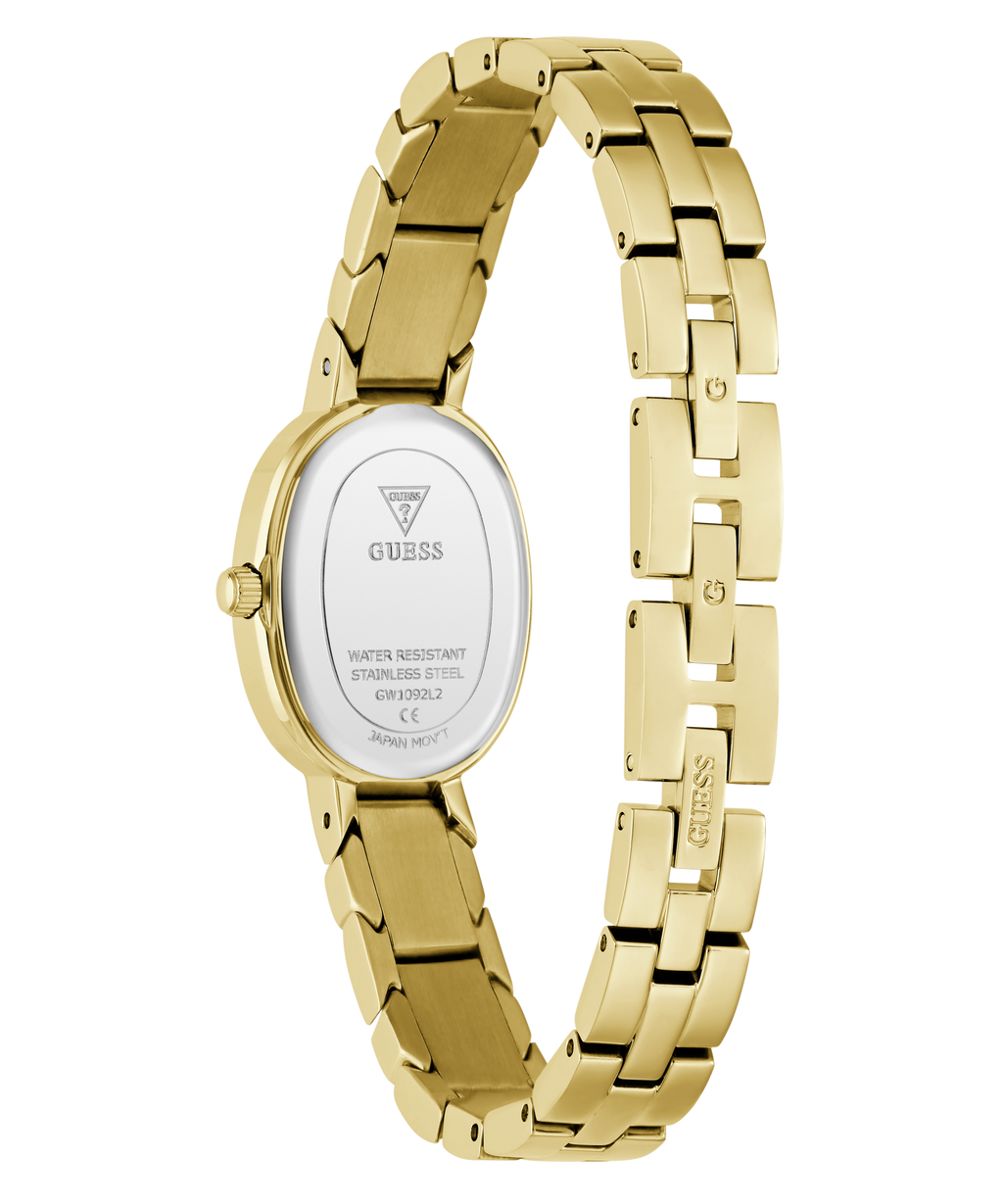 GUESS Ladies Viola Gold Tone Analog Watch